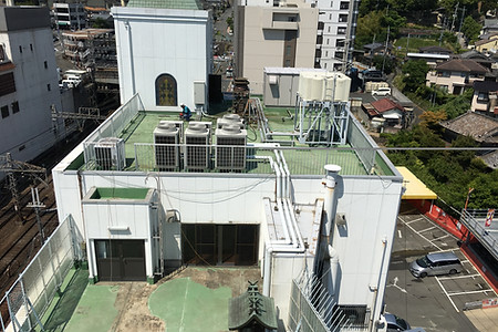 屋上防水工事 施工前