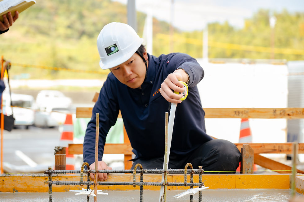 現場作業中