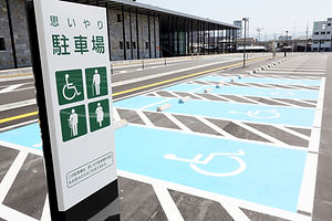 障害者用誘導標示