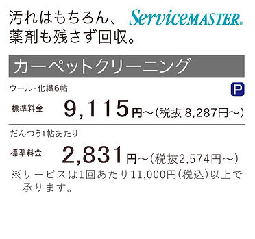 カーペットクリーニング修正後