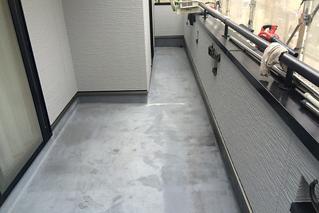 ベランダ防水工事前