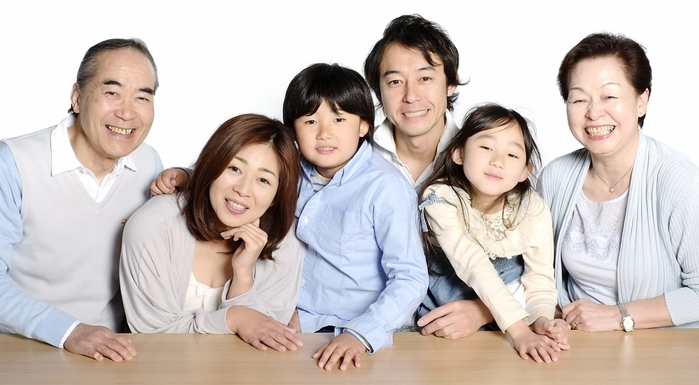小さなお子さんからご高齢の方まで