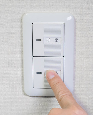スイッチの消毒