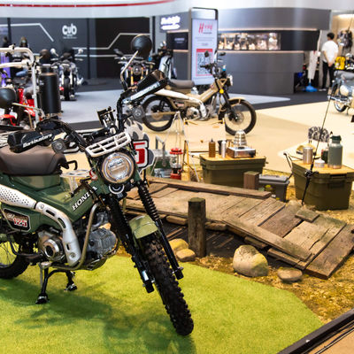 ハンターカブバイクとスーパーカブバイク　モトアルファ水戸