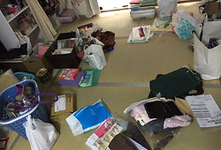 サービスのご案内の部屋の片づけ