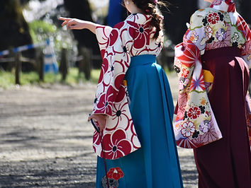 女学生袴姿