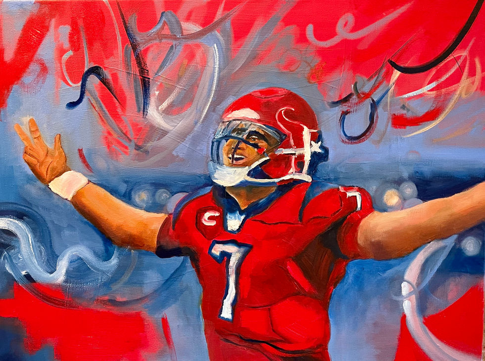 Arndt23_Oil on Canvas_"CJ Stroud"