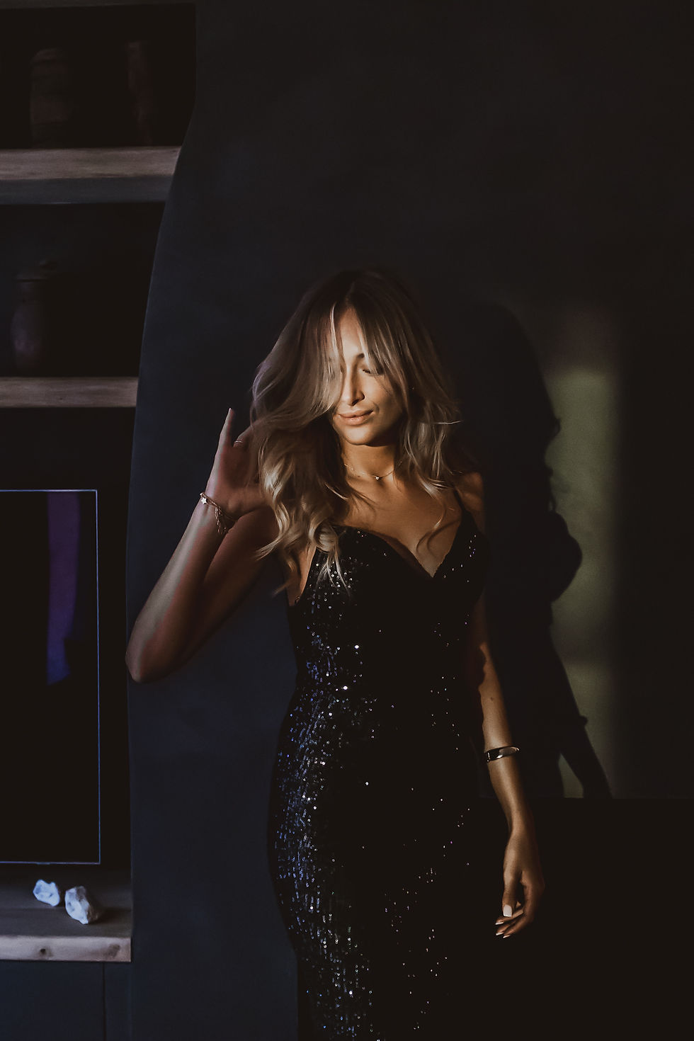 Thumbnail: Hey Kyla Jumpsuit shimmer