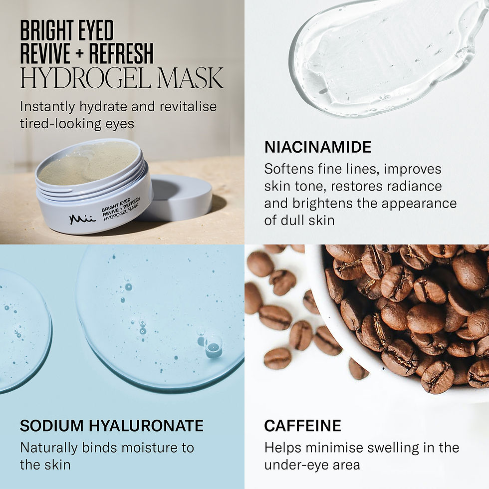 Thumbnail: Bright eyed revive + refresh hydrogel mask