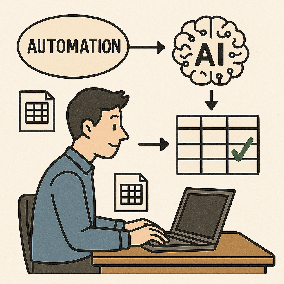 独り言:Excel自動化進行中!生成AI×VBAで効率化への第一歩を達成!