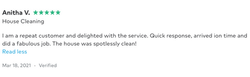 Johanny's Cleaning Review