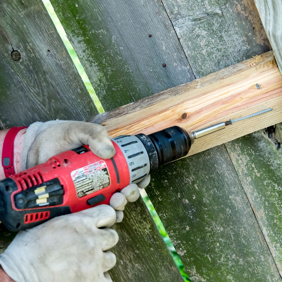 Fence repair service in Binghamton NY yard