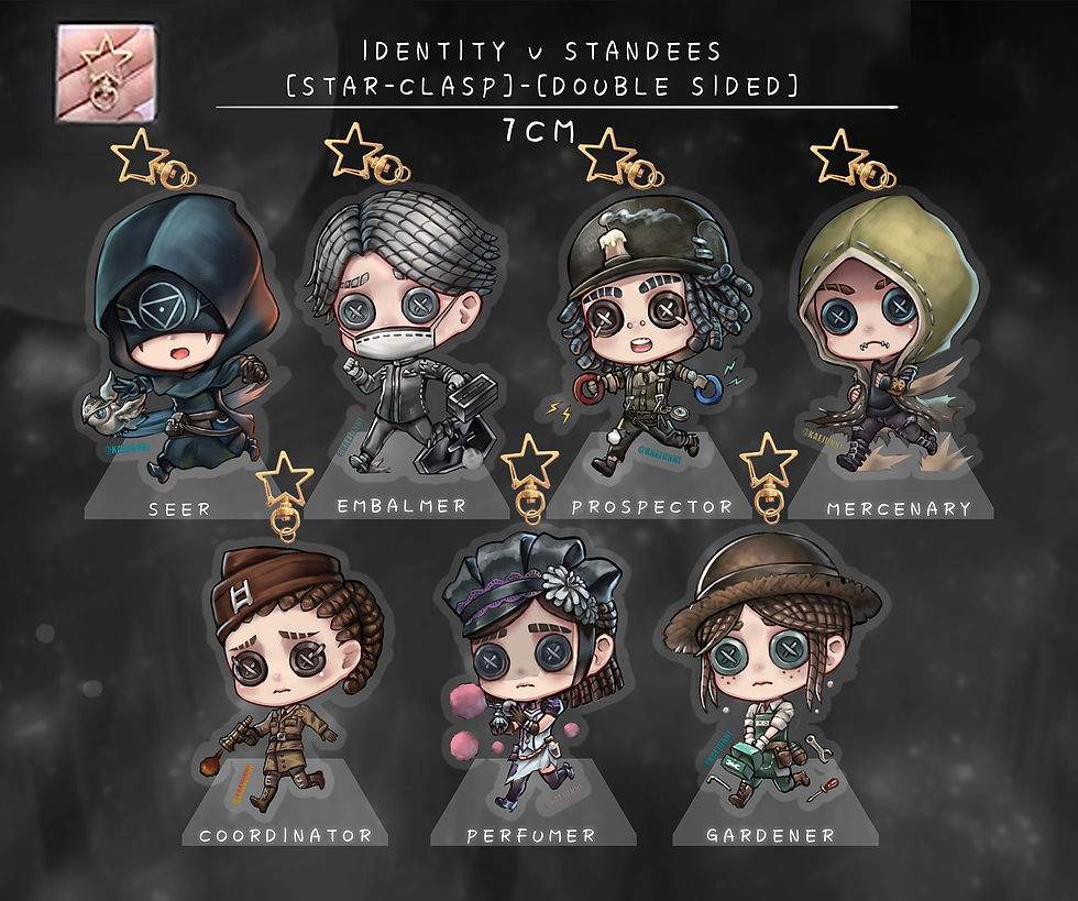 IDENTITY V Standees (7cm)