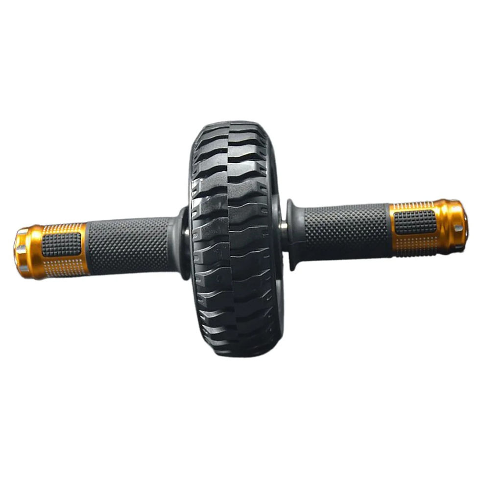 Thumbnail: Ergonomic Grip Abdominal Workout Roller Single-wheel Strong Load Bearing Ab Roll