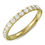 Thumbnail: 0.50 Carats Diamond Gold Band (2.0mm)