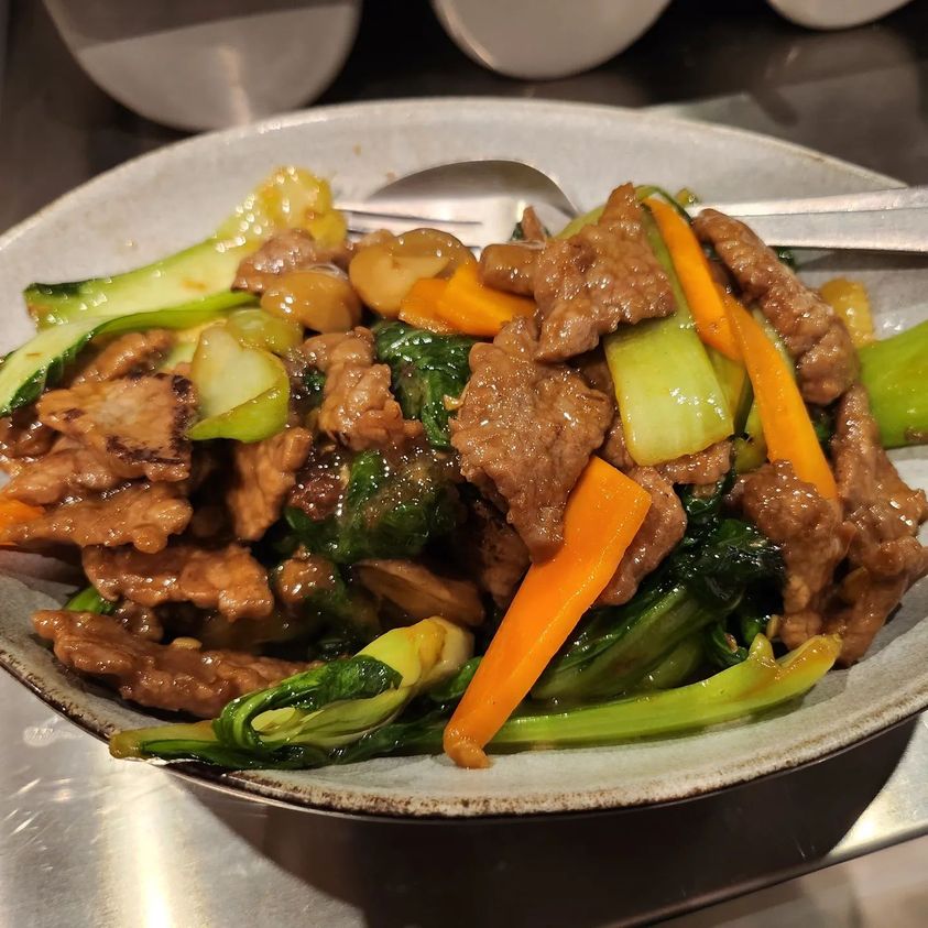 Arranged Food and Objects