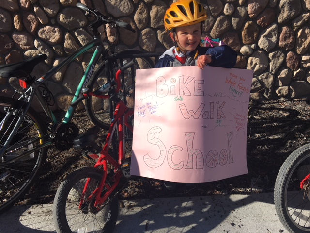 Nico with Thank You sign