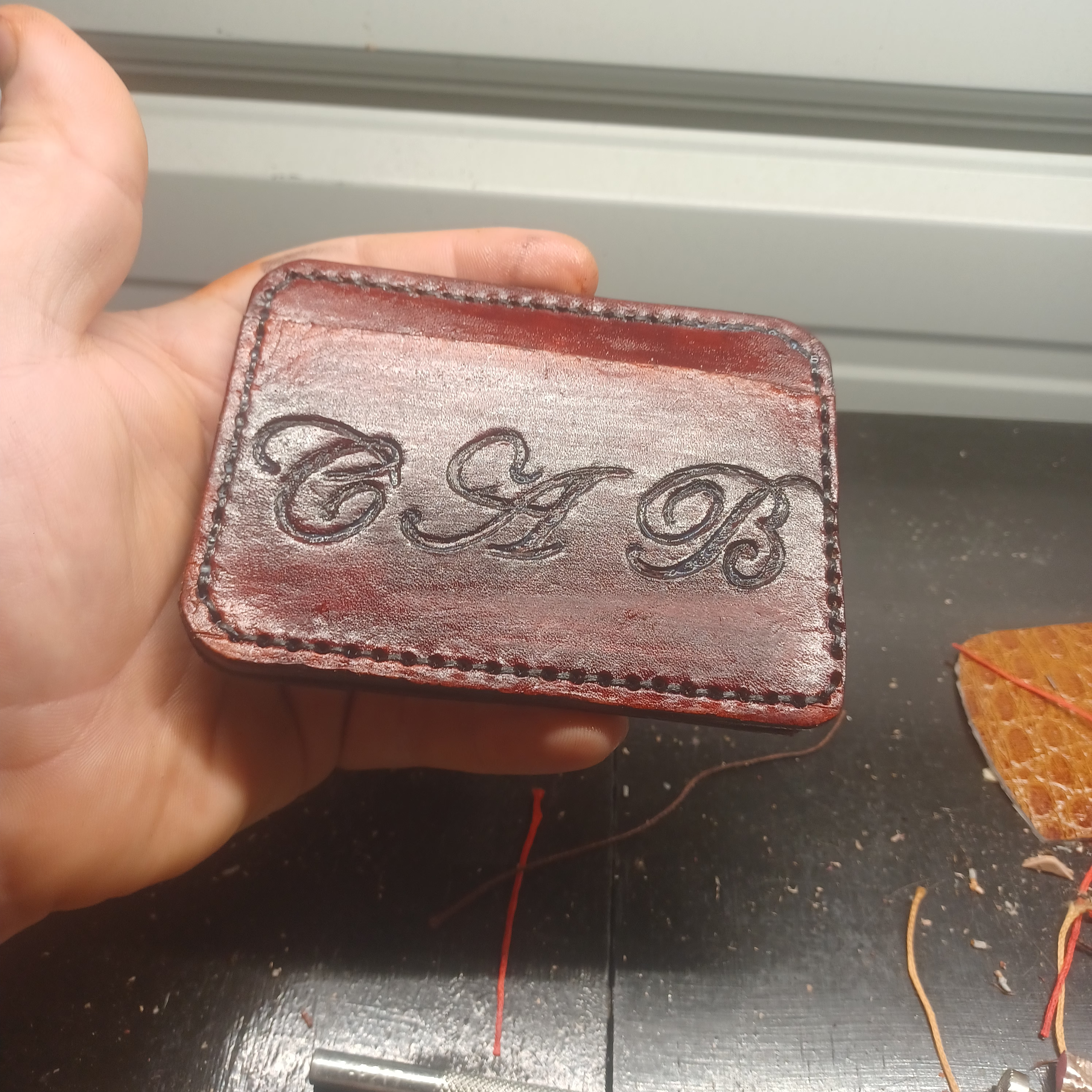 Minimalist 5 pocket slim wallet