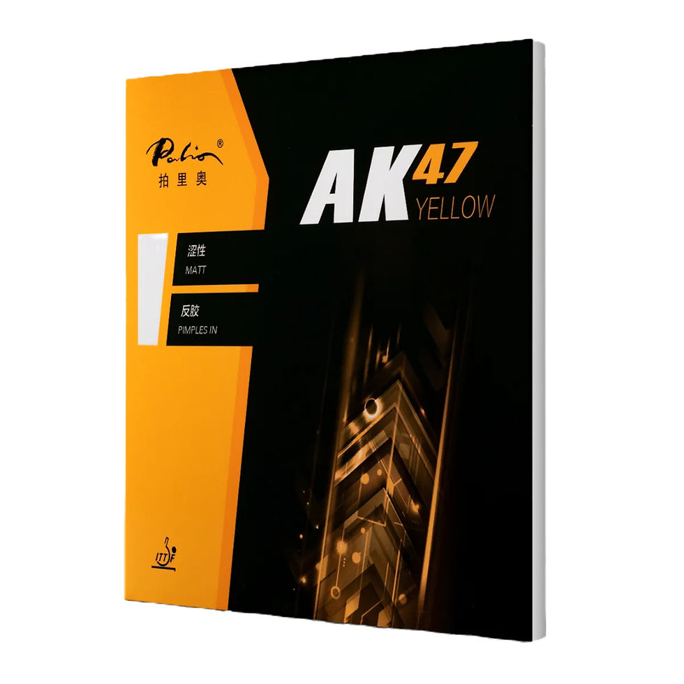 PALIO AK47 Yellow Sponge Table Tennis Rubber