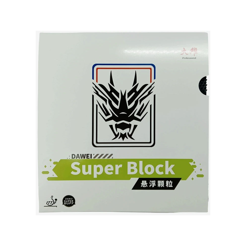 Dawei Super Block Drogen Table Tennis Rubber