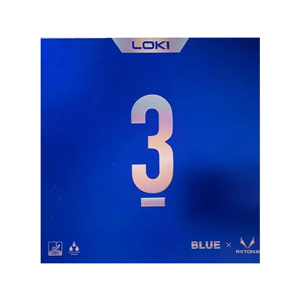 LOKI Sharp Dragon RXTON 3 MAX Blue Table Tennis Rubber