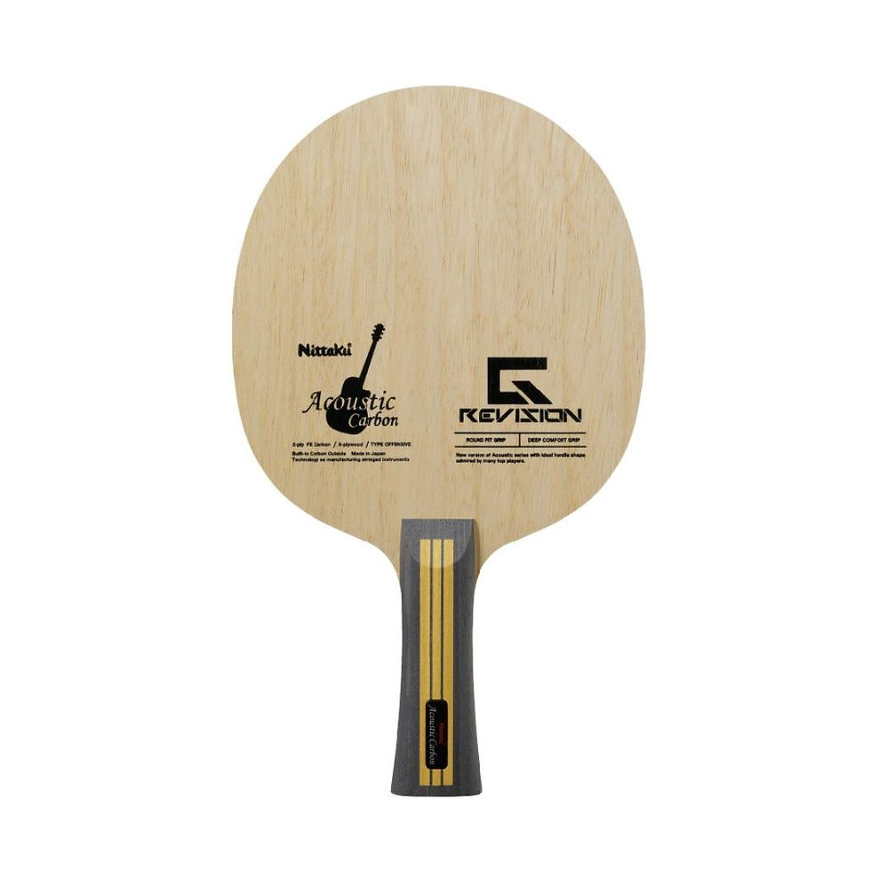 Nittaku Acoustic Carbon G-Revision Table Tennis Blade