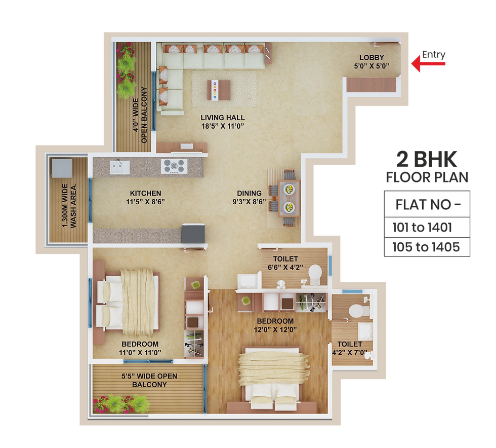 2 BK- Tower C