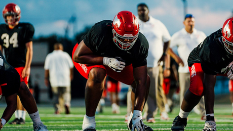 With OV set, Maryland looking to reel in second Texas OL in as many cycles
