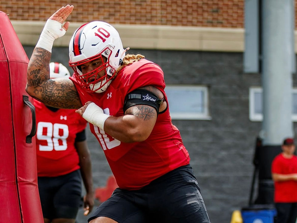 Cam Rice talks transfer to Maryland football, leading defensive line in 2025