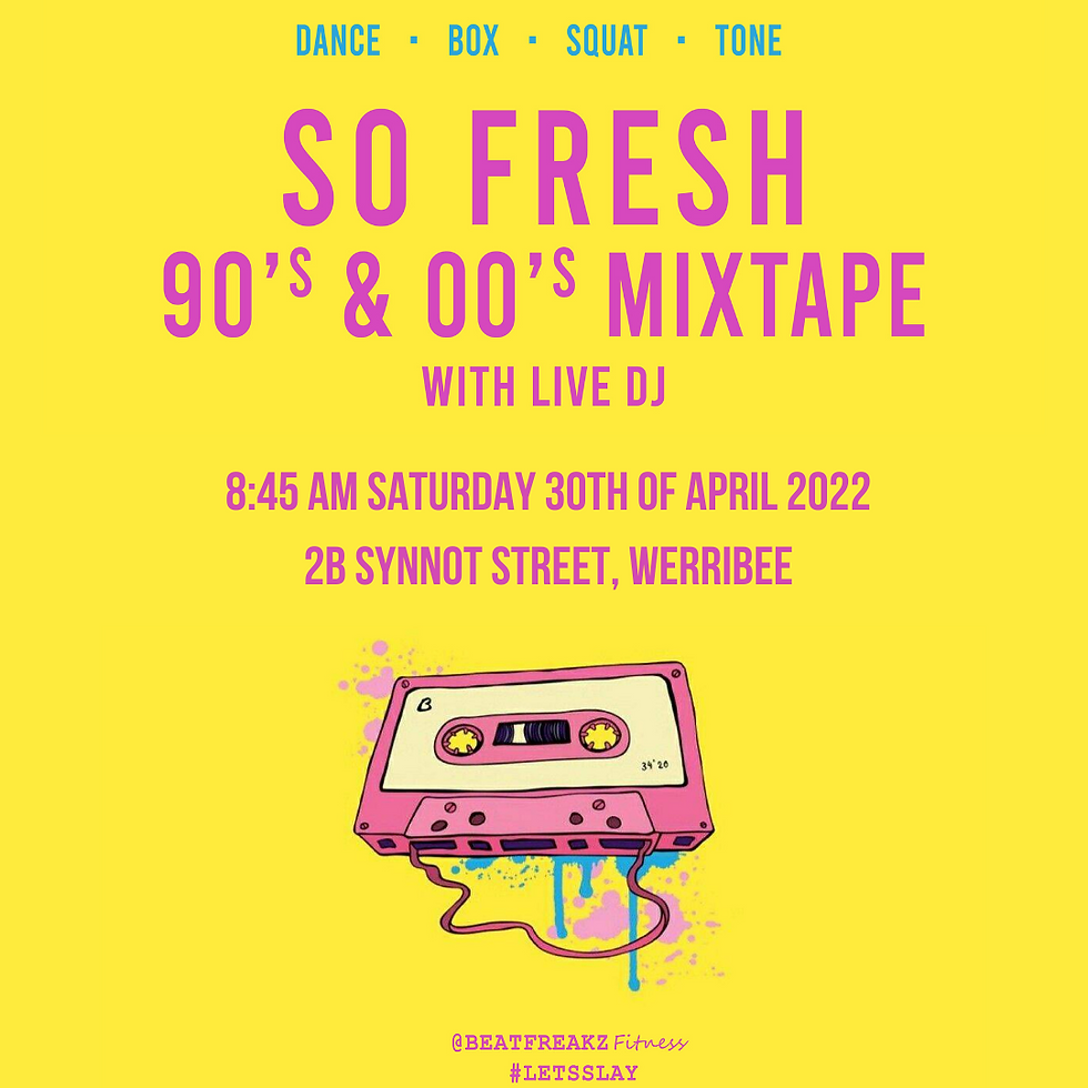 SO FRESH 90'S & 00'S MIXTAPE