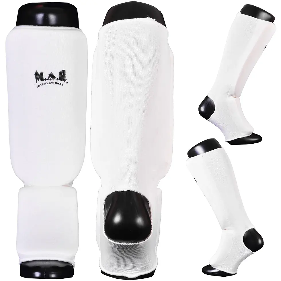 Thumbnail: Elasticated fabric shin & instep guard
