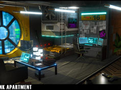 Cyberpunk Apartment