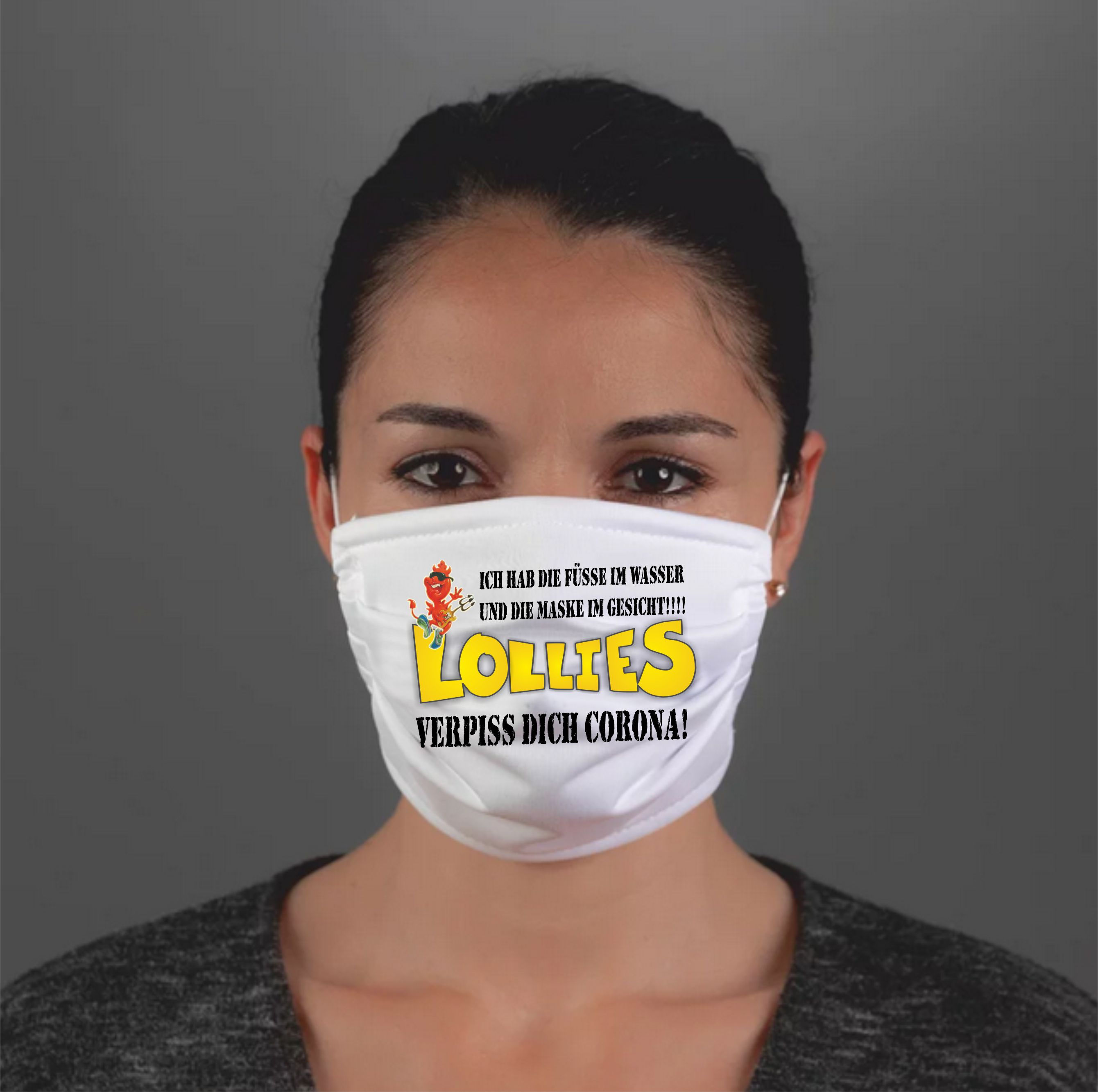 Lollies - Corona - Schutz-Maske
