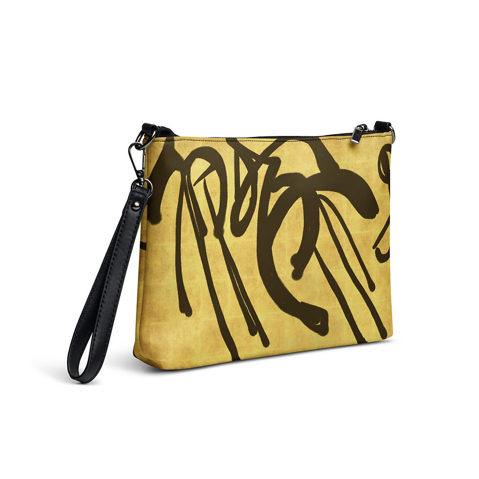 Thumbnail: Crossbody bag - Signature (Yellow)