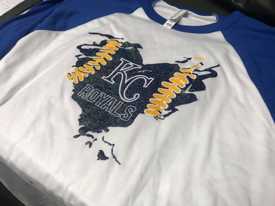 Kansas City Themed Apparel Wholesale & Retails Screen Printing