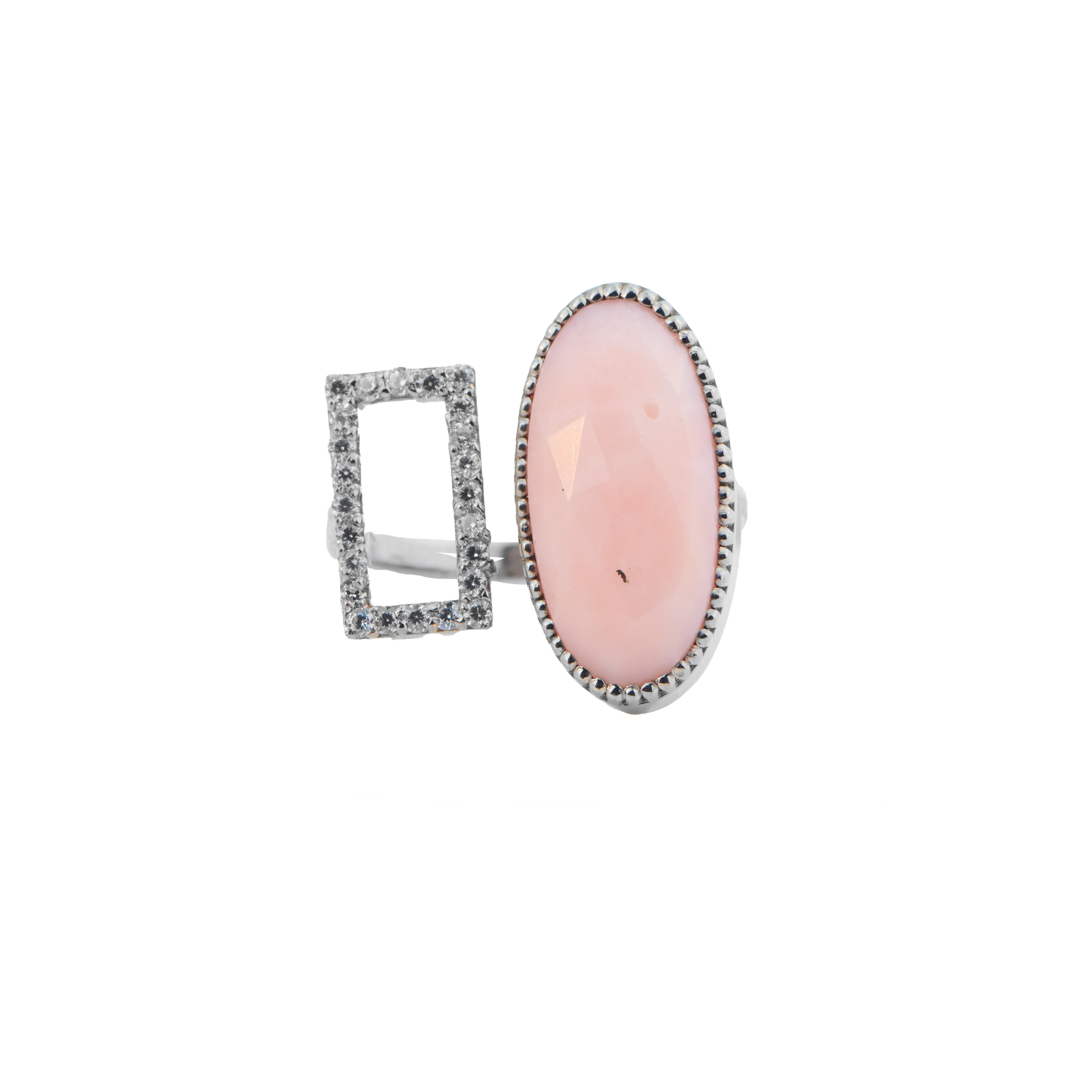 Pink Opal Ring