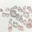 Miniature : Rose Quartz Faceted Mix Shape natural gemstone necklace shape jewellery making