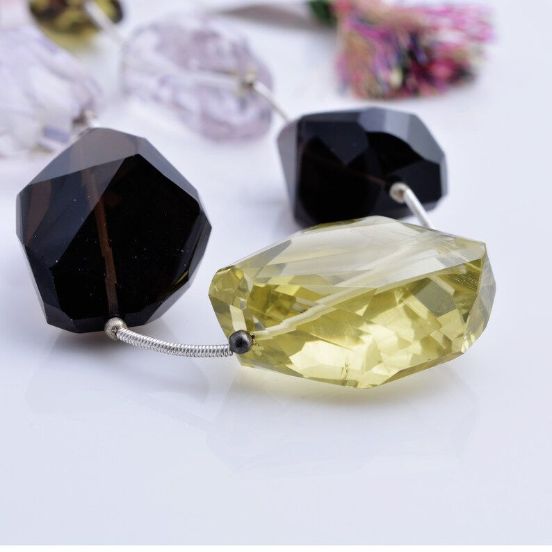 Miniatura: Mixed Gems Brazilian Faceted Nuggets Natural Gemstone