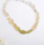 Citrine Plain Tumble Necklace l 10 Inches Natural Citrine Smooth Tumbles Beads