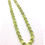 Miniatura: Natural Lemon Quartz Checker Cut Ball Beads Gemstone Necklace