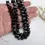 Thumbnail: Black Spinel Twisted Fancy Beads Natural Gemstone Necklace, Bulk Gemstone
