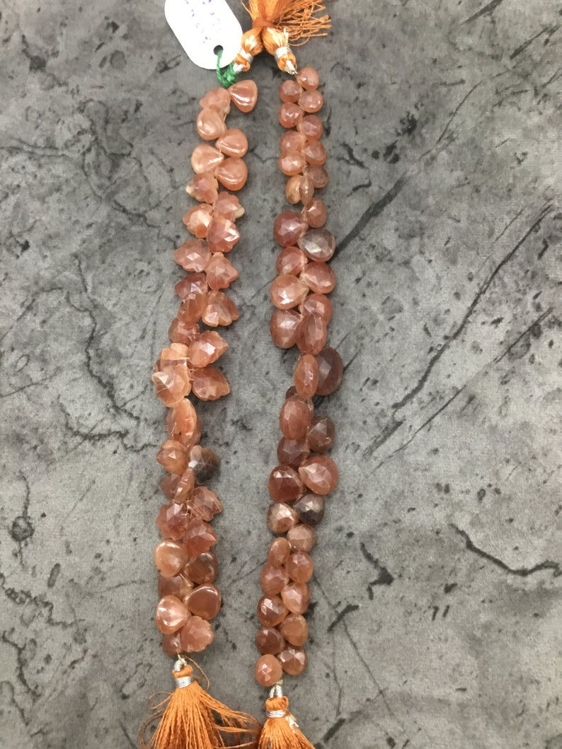 Miniatura: Closeout Sale price Sunstone fancy 2 strands full hank wholesale closeout deal