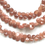 섬네일: Rhodochrosite Faceted Drops 1 Strand Natural Gemstone For Jewelry