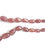 Miniature : Strawberry Quartz Faceted Tumbles Beads Natural Gemstone