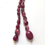 Miniature : Pink Tourmaline Smooth Tumbles Beads 2 Strands Natural Gemstone