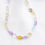 Thumbnail: Natural Mixed Gemstone Checker Cut Ovals Gemstone Beads