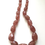 Miniature : Strawberry Quartz Faceted Tumbles Beads Natural Gemstone