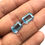 Miniatura: Blue Topaz Cut Topaz Baguette Shape Top quality Topaz Natural Blue Topaz Earring