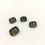 Miniatura: Smoky Quartz Cushion Faceted Shape natural gemstone jewellery Making 4 Pieces