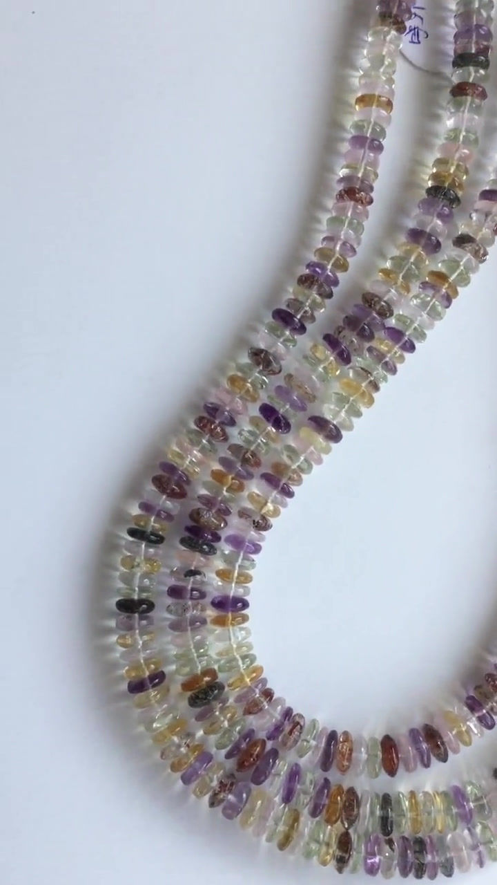 Miniatura: Mixed Gems Tyres Beads Gemstone Necklace